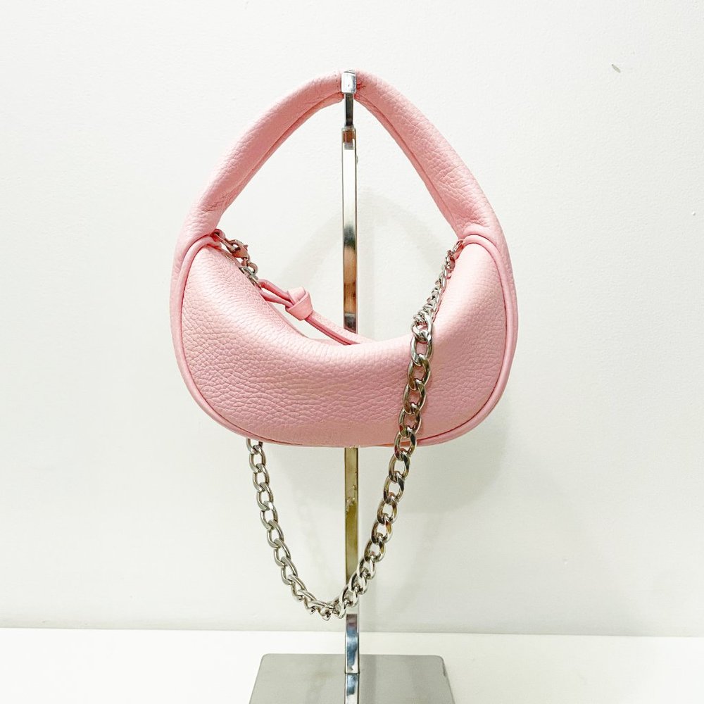 BY FAR Pink baby Cush Bag